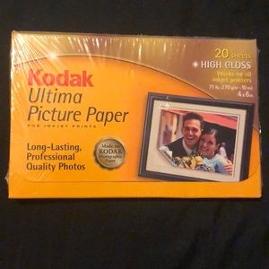 Kodak Ultima Picture Paper 20 sheets